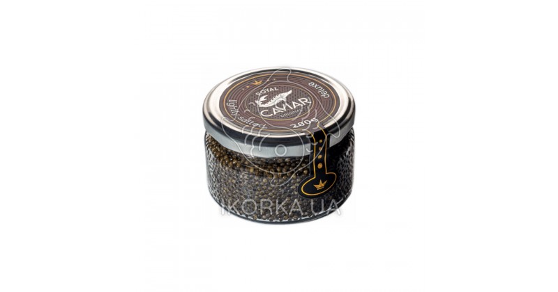 Икра черная осетра ROYAL CAVIAR - DE LUXE 200 г (забойная)