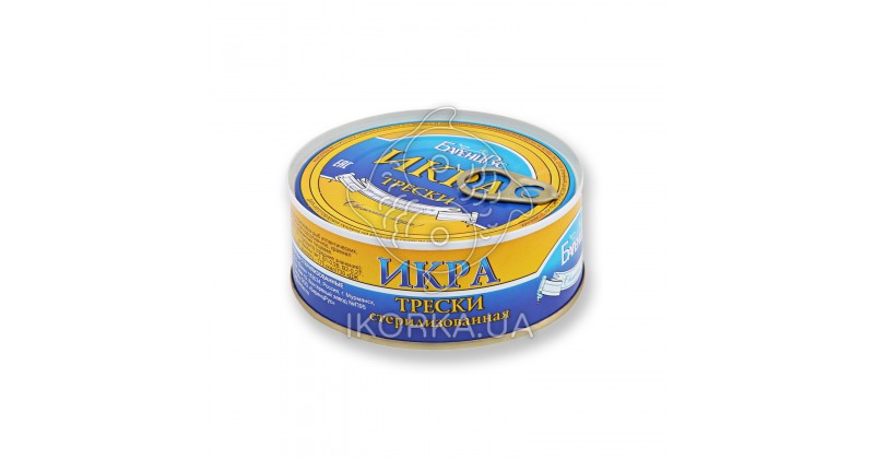 Икра трески БаренцРус (240 гр.)