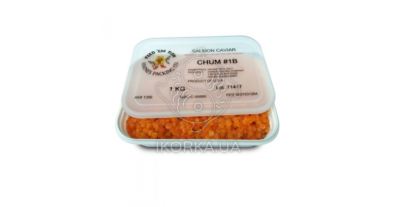 Красная икра кеты Haines Packing 2 сорт (1 кг) 