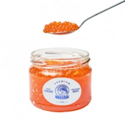 Красная икра форели мороженая Laplandia Fish 250 г, стекл.банка
