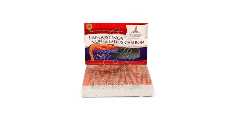 Креветка аргентинская с головой 21-30 L2 Cabo Virgenes (2 кг)