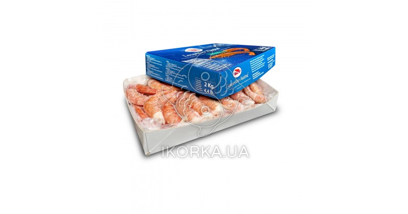 Креветка аргентинская без головы 40-55 Pescapuerta (2 кг)