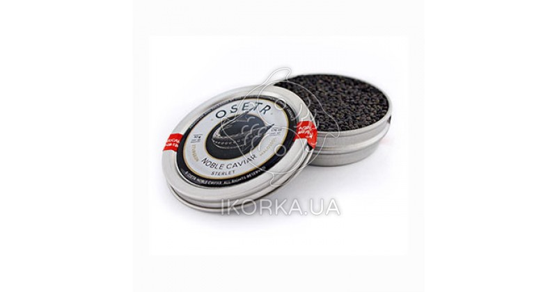 Икра черная стерляди NOBLE CAVIAR, 30 г