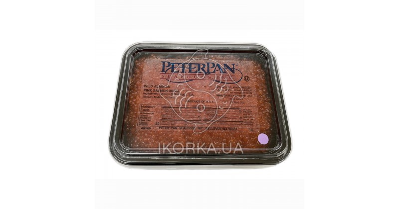 Красная икра горбуши Peter Pan 3 сорт (1 кг)