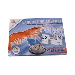 Креветка аргентинская с головой 21-30 L2 Eduardo Vieira (2 кг)