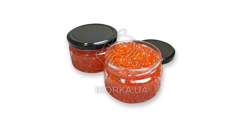 Красная икра горбуши ПРЕМИУМ 250 г, стекло