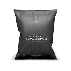 Креветка атлантическая очищенная в/м 150-250 Golden Prawn (500 г)