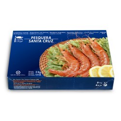 Креветка аргентинская с головой 10-20 L1 Pesquera Santa Cruz (2 кг)