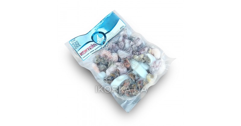 Морской коктейль 6-компонентный (250г) Polar Seafood