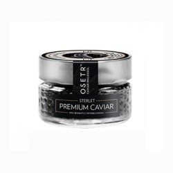 Икра черная стерляди NOBLE CAVIAR, 65 г, стекло