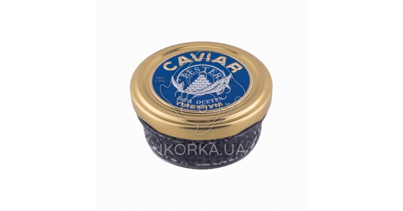 Икра черная осетра Premium BESTER, 50 г, стекло