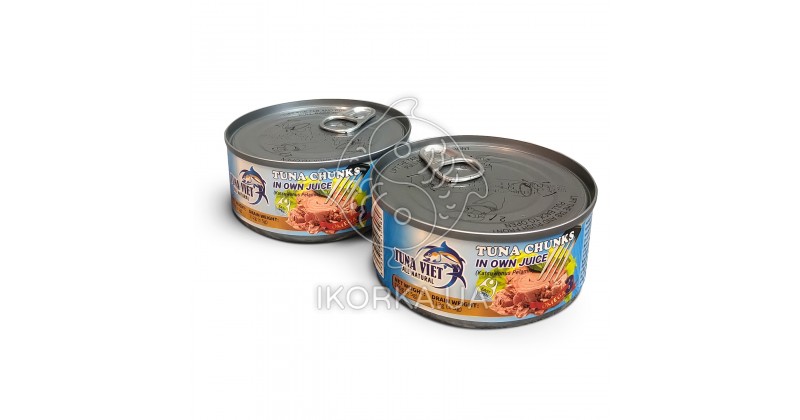 Тунец в собственном соку ж/б Tuna Viet (160 г)