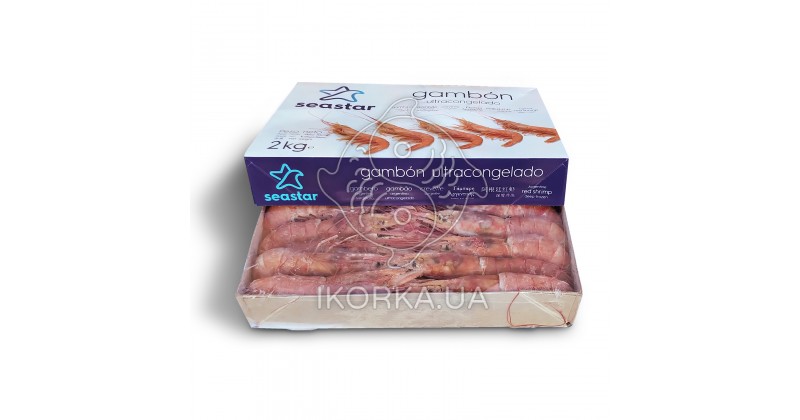 Креветка аргентинская с головой 10-20 L1 SeaStar (2 кг)