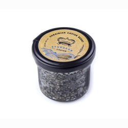 Икра черная осетра Ukrainian Caviar Berry, 100 г, стекло