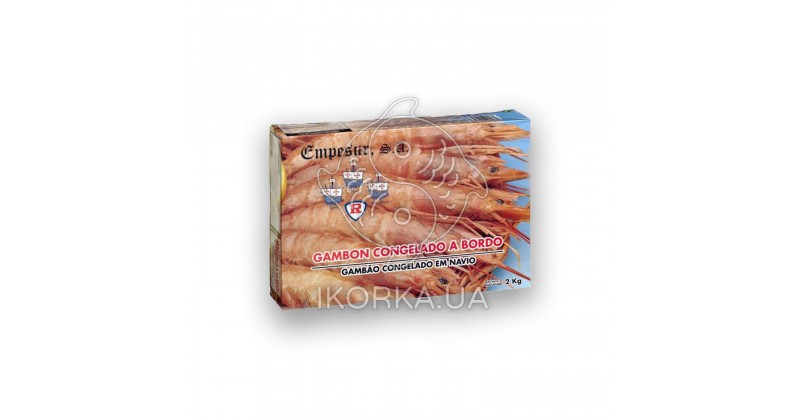 Креветка аргентинская с головой 21-30 L2 Empesur (2 кг)