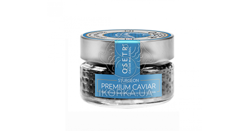 Икра черная сибирского осетра NOBLE CAVIAR, 170 г, стекло