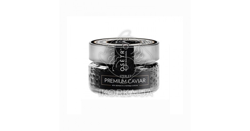 Икра черная стерляди NOBLE CAVIAR, 65 г, стекло