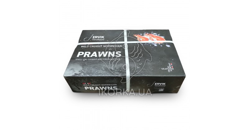 Креветка атлантическая 180+ Ervik Seafood (5кг)