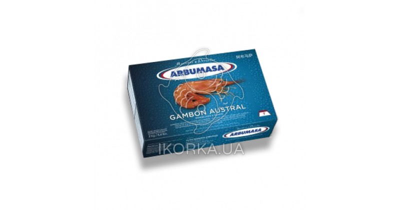 Креветка аргентинская без головы 30-55 С1 Arbumasa (2 кг)