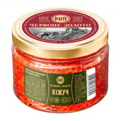Красная икра кижуча премиум Красное Золото, 500г