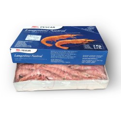 Креветка аргентинская с головой 31-40 L3 Pescar (2 кг)