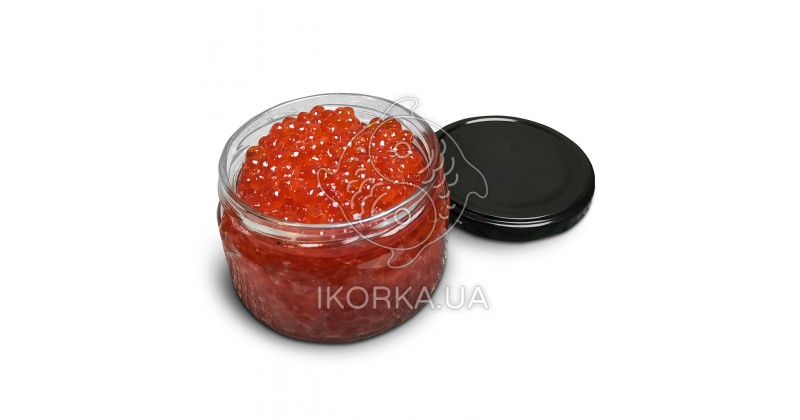 Красная икра кижуча ПРЕМИУМ 500 г, стекло