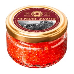 Красная икра форели премиум Красное Золото, 100г
