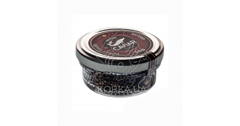 Икра черная осетра ROYAL CAVIAR - DE LUXE 50 г (забойная)
