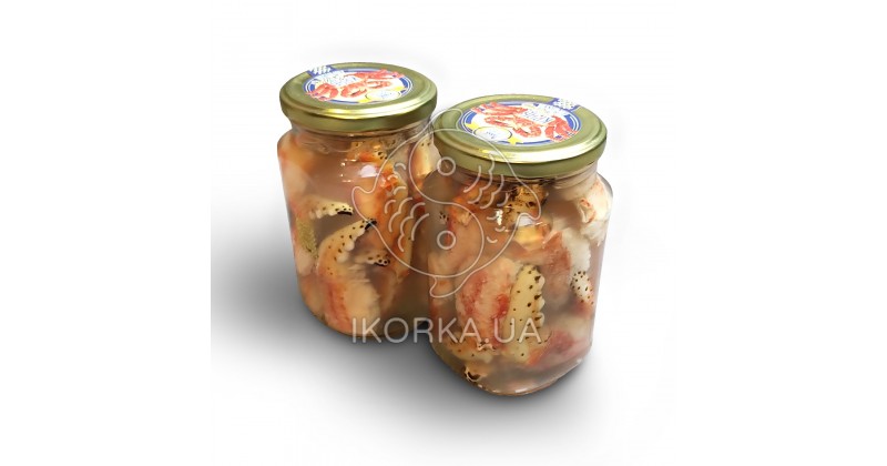 Краб камчатский натуральный кулак с когтем (700 гр.) Дары Севера