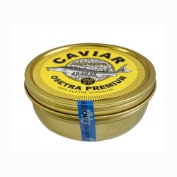 Икра черная осетра CAVIAR MALOSSOL PREMIUM, 250 г