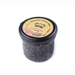 Икра черная бестера Ukrainian Caviar Berry, 100 г, стекло