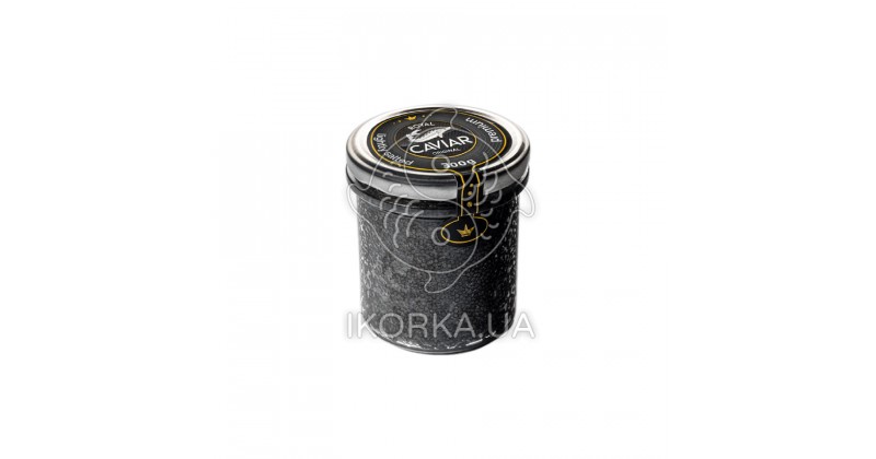 Икра черная стерляди ROYAL CAVIAR - PREMIUM 300 г (забойная)