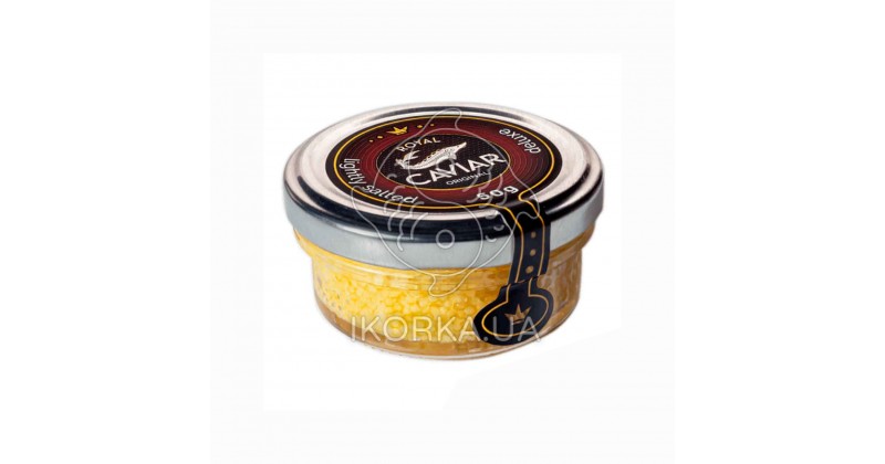 Икра черная стерляди ROYAL CAVIAR - DE LUXE GOLD 50 г (забойная)