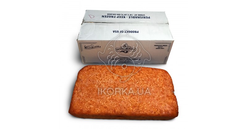 Красная икра кеты в пластах Ocean Beauty Seafoods C-1 (7,5 кг)