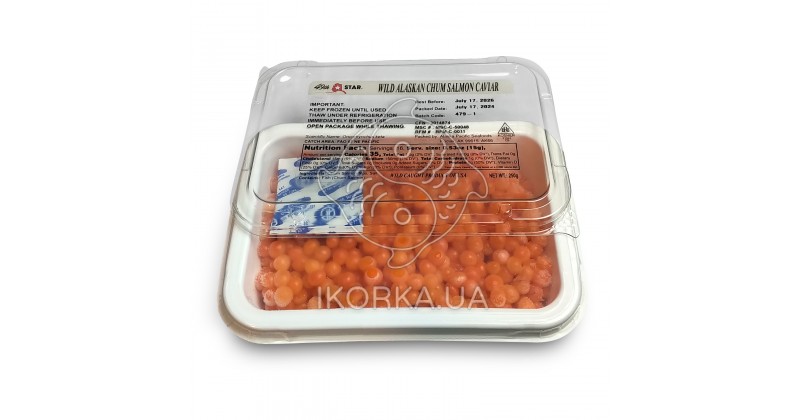 Красная икра кеты 49 Star 1 сорт (250 грамм)