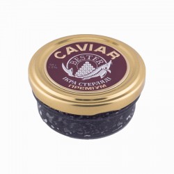 Икра черная стерляди Premium BESTER, 50 г, стекло