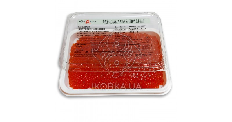 Красная икра горбуши 49 Star 2 сорт (500 грамм)