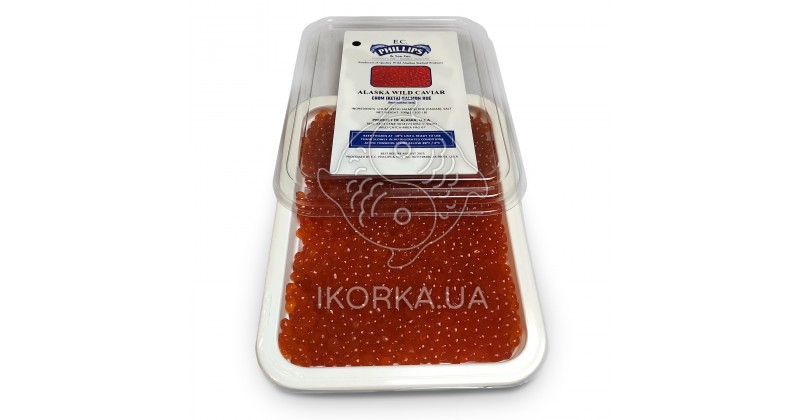 Красная икра кеты Phillips 1 сорт (500 г)