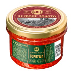 Красная икра горбуши премиум Красное Золото, 200г