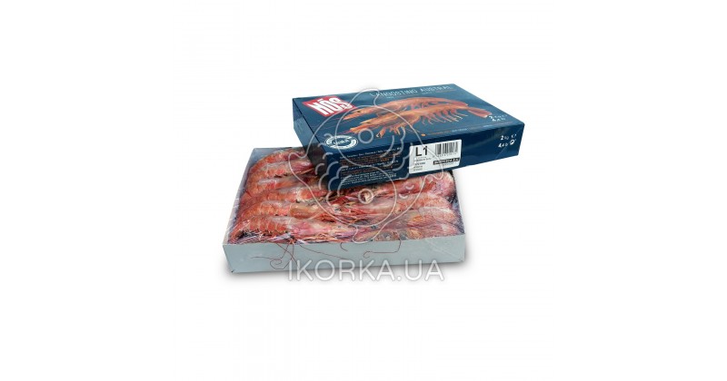 Креветка аргентинская с головой 10-20 L1 NOS (2 кг)