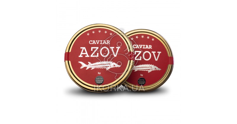 Икра черная осетровая Acipenser Domum️ AZOV (250 г)