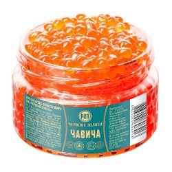 Красная икра чавычи премиум Красное Золото, 250г
