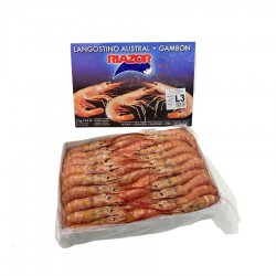 Креветка аргентинская с головой 31-40 L3 Riazor (2 кг)