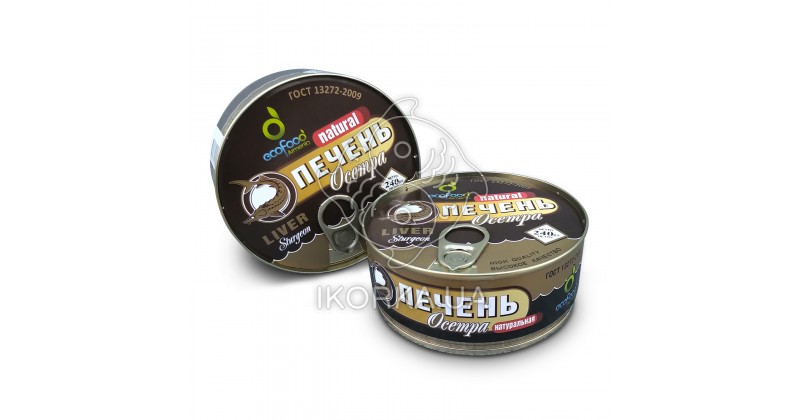Печень осетра ж/б Экофуд (240 грамм)