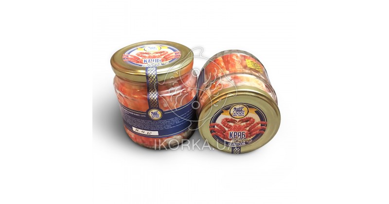 Краб камчатский натуральный (500 гр.) Дары Севера