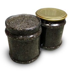 Икра черная русского осетра (500 г) стекло
