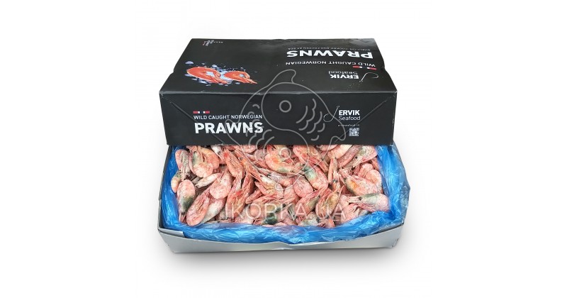 Креветка атлантическая 90-120 Ervik Seafood (5кг)