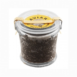 Икра черная осетра CAVIAR MALOSSOL PREMIUM, 200 г, стекло
