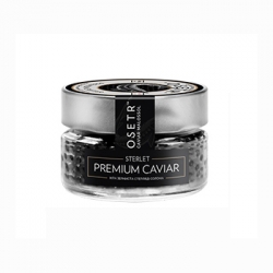Икра черная стерляди NOBLE CAVIAR, 65 г, стекло