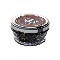 Икра черная осетра ROYAL CAVIAR - DE LUXE 100 г (забойная)